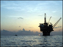 Plataforma de petróleo no México