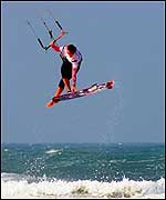 Steph catches the wind