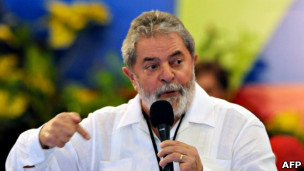 O presidente Luiz Inácio Lula da Silva
