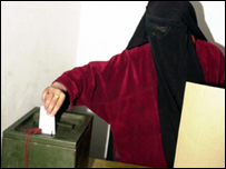 कश्मीरी मतदाता