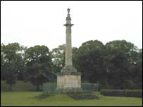 Nelson's column in Hereford