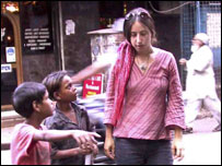 कोलकाता के ग़रीब बच्चे