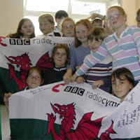 Cario;r fflag yn y Blaenau