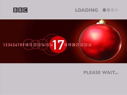 17 December please wait screen