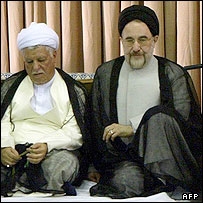 خاتمی و هاشمی رفسنجانی