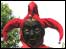 jester at the rushbearing festival