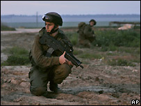 Soldados israelenses em Gaza (arquivo)