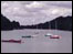 Sailing boats on Rudyard Lake