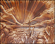 Barry's chocolate painting