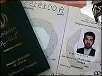 Passaporte de Fereidoun Jahani