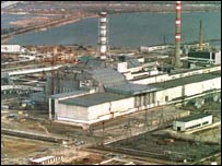 Çernobil nükleer tesisi