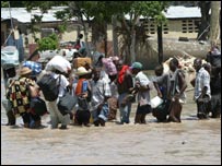 हेती में बाढ़