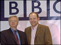 Chủ tịch Michael Grade và tổng giám đốc Mark Thompson