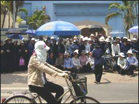 Hình chụp ngày 17-3 (từ trang VietCatholicNews)