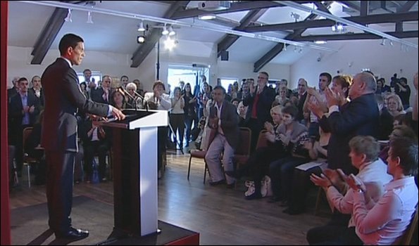 David Miliband makes his pitch in South Shields