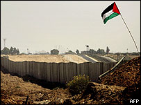 Fronteira entre o Egito e a Faixa de Gaza