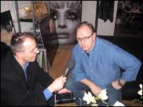 Fadil Berisha duke u intervistuar nga Ragip Luta