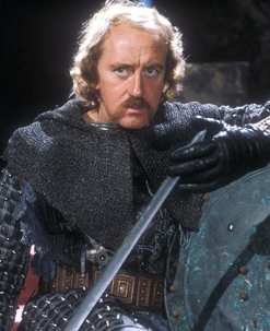 Macbeth sits on his stolen throne