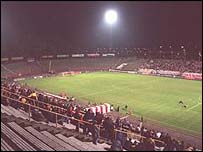 Стадіон у місті Лодзь, Польща