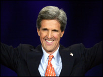 Demokrat Parti'nin başkan adayı John Kerry