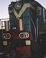 On the train platform