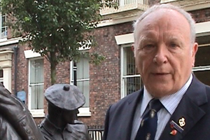 Bill talks about the memorial for the men who were awarded the Victoria Cross in Liverpool. 