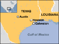 Bản đồ Texas, Hoa Kỳ