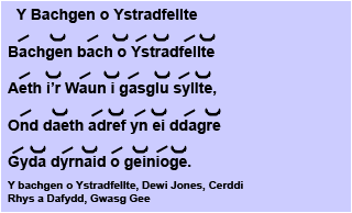 Beth yw cerdd?