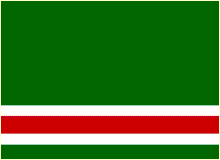 Flag of Autonomous Chechen Republic (not recognised).
