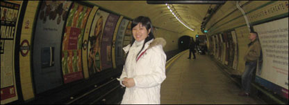 An underground station