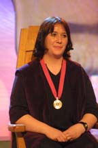 Meinir Eluned Jones - enillydd y Fedal Lenyddiaeth