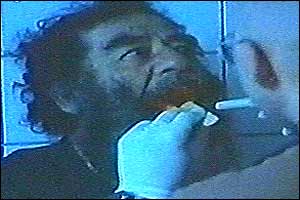 صدام حسين پس از دستگيری