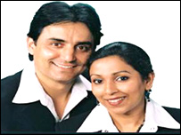 زوج هنری حفيظ و ديفيانی علی 