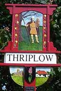 Image of Thriplow village sign