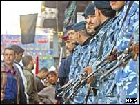 نيروهای پليس عراقی در نجف