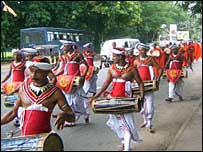 Traditional dancers
