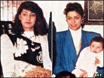 Rana e Raghad Saddam Hussein