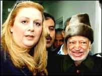 Süha ve Yaser Arafat