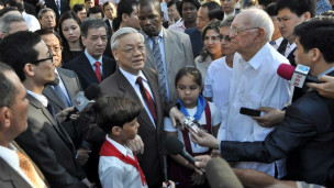 Nguyễn Phú Trọng trong chuyến thăm Cuba