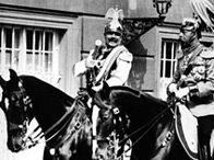 Kaiser Wilhelm II and George V at Potsdam, 1913