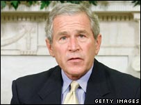अमरीकी राष्ट्रपति जॉर्ज बुश