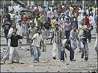 Protestos na Caxemira