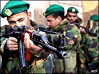 Polícia palestina em Jericó