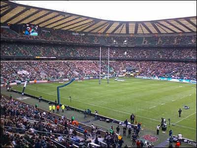 Inside Twickenham on matchday