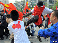 مراسم حرکت مشعل در سئول