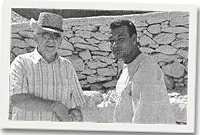 Ffarmwr o Dolwen yn cwrdd â ffarmwr o Luxor 