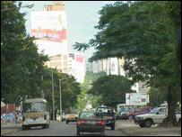 Vista parcial de Maputo