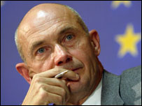 O comissário de Comércio da União Européia, Pascal Lamy