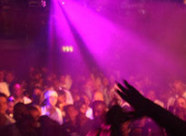 Crowd at the Rocafella afterparty