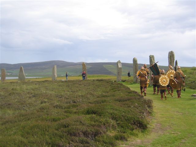 At the Ring of Brodgar